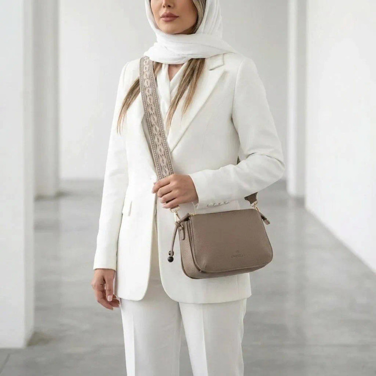کیف پاسپورتی زنانه چرم مصنوعی روزمره و مجلسی بند بلند