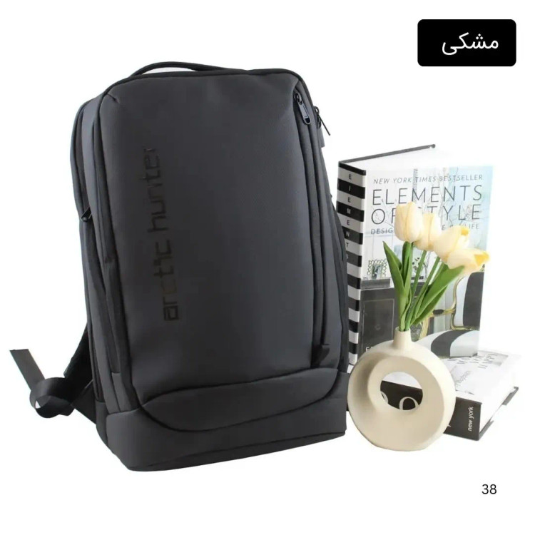 کوله پشتی پارچه ای روزمره و مدرسه دانشگاه سه بند جیب دار