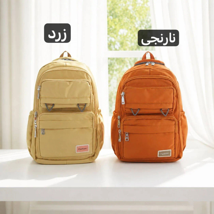 کوله پشتی مدرسه و دانشگاه جنس کجراه خارجی ابعاد 45 در 30 سانتیمتر