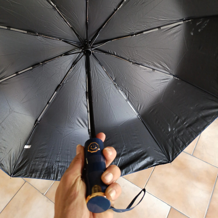 چتر اتومات دسته پاستیلی 20 فنره ضد باد دو رویه UV مناسب آقایان و بانوان