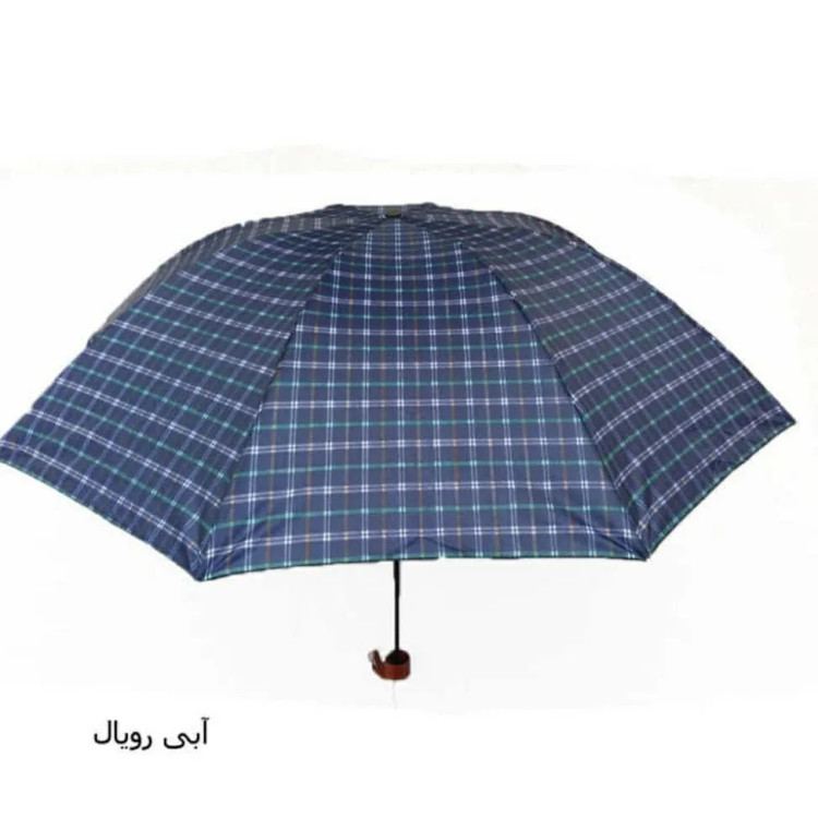 چتر چهارخانه تاشو ضدآب مقاوم و سبک زنانه و مردانه