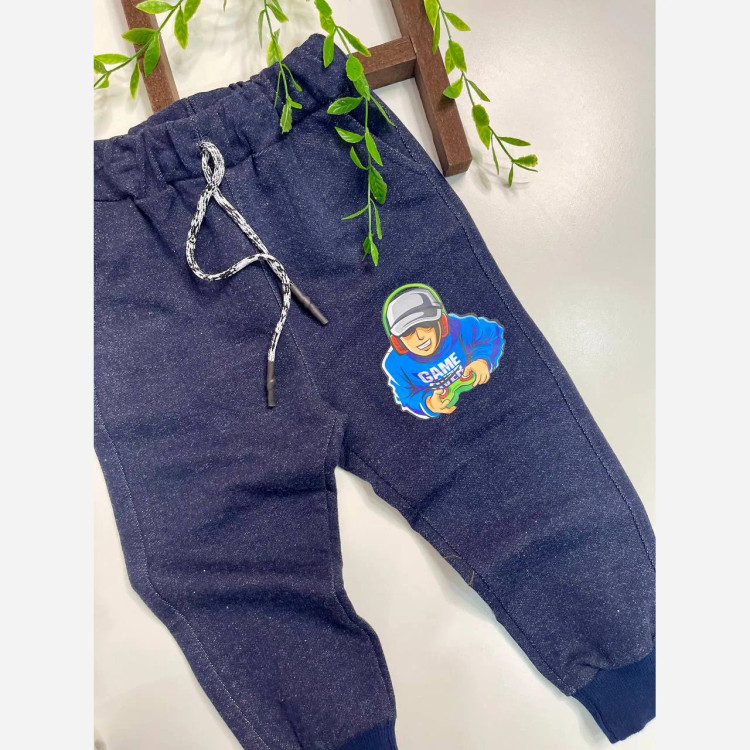 بلوز و شلوار دورس طرح game سایز مناسب کودکان تولید ایران