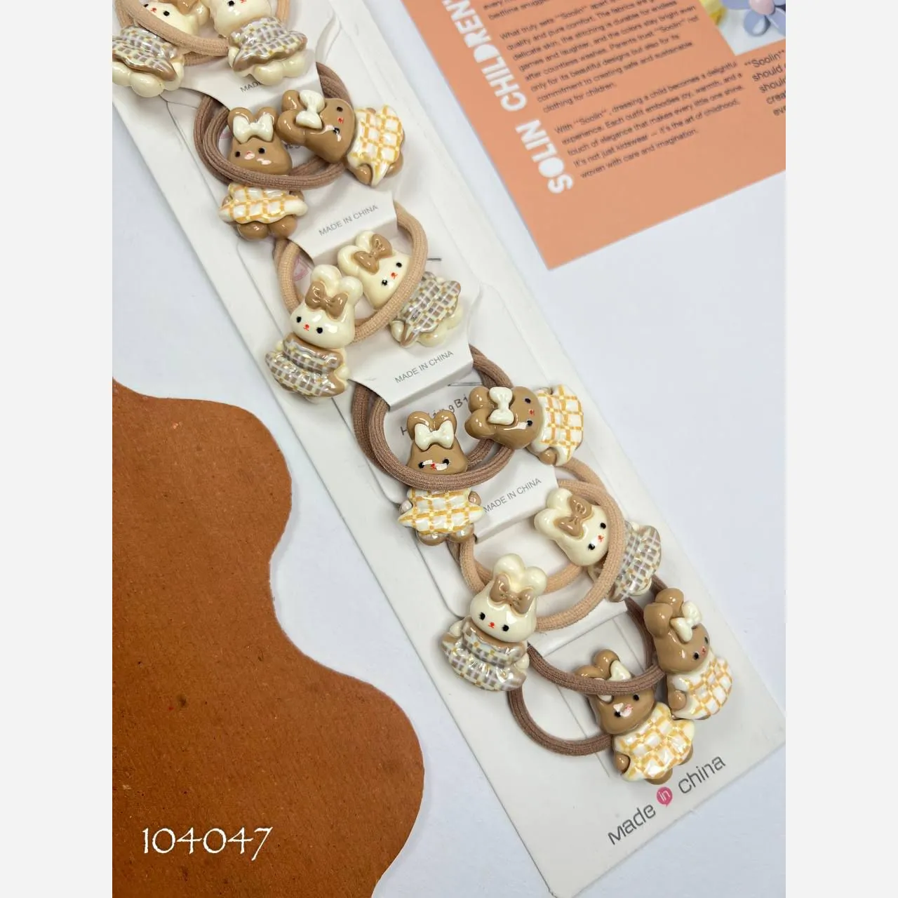 پک دو عددی کش مو خرگوشی و گیره تق تقی تدی