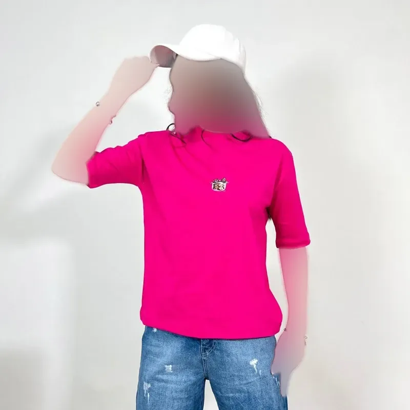 تیشرت نخ پنبه فری سایز طرح کوکی