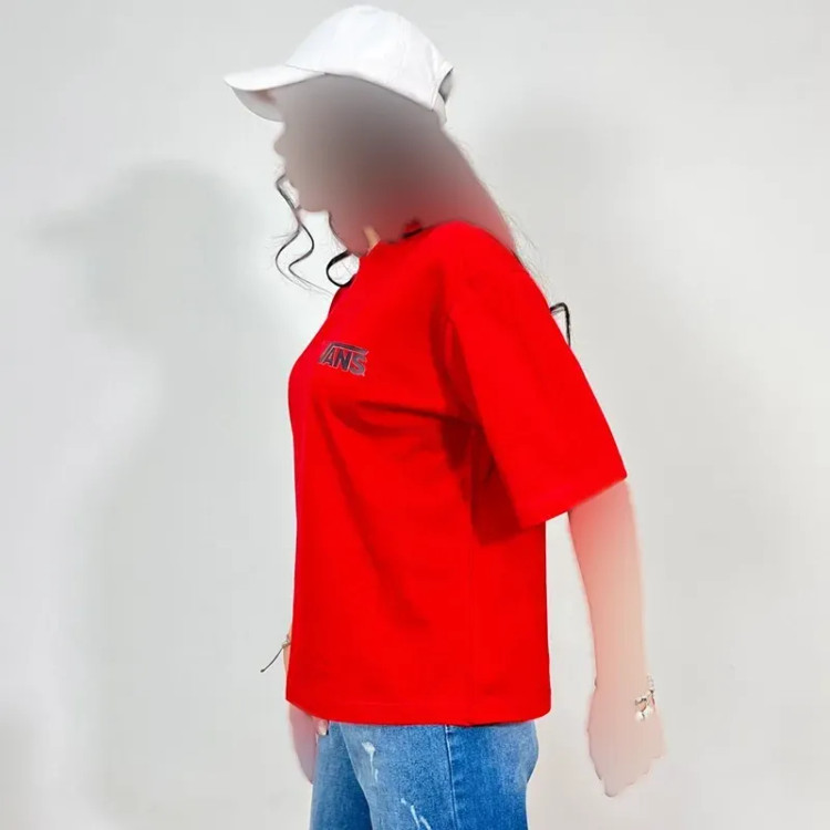 تیشرت نخ پنبه زنانه فری سایز چاپ ونس